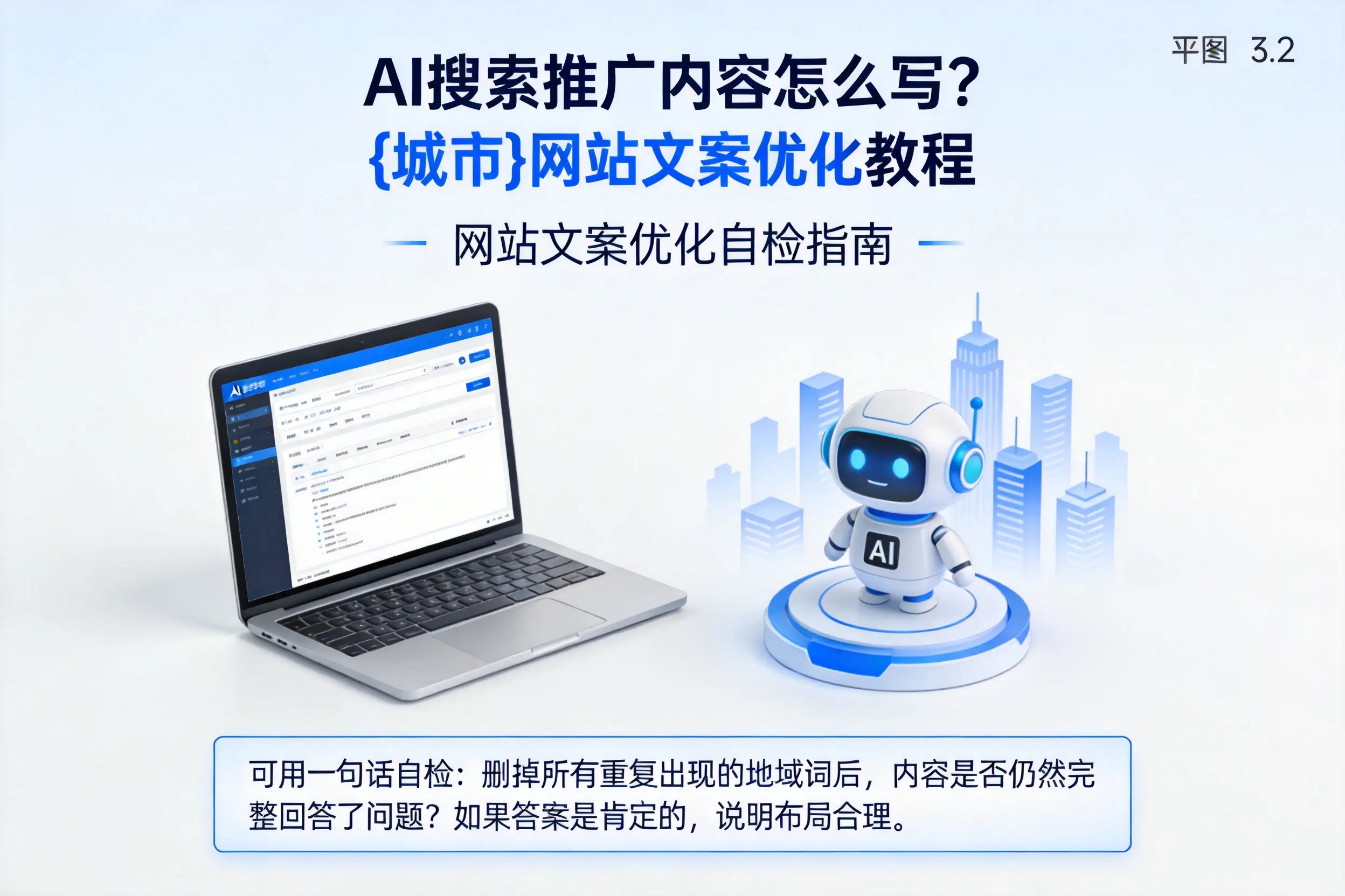 AI搜索推广内容怎么写？太原网站文案优化教程