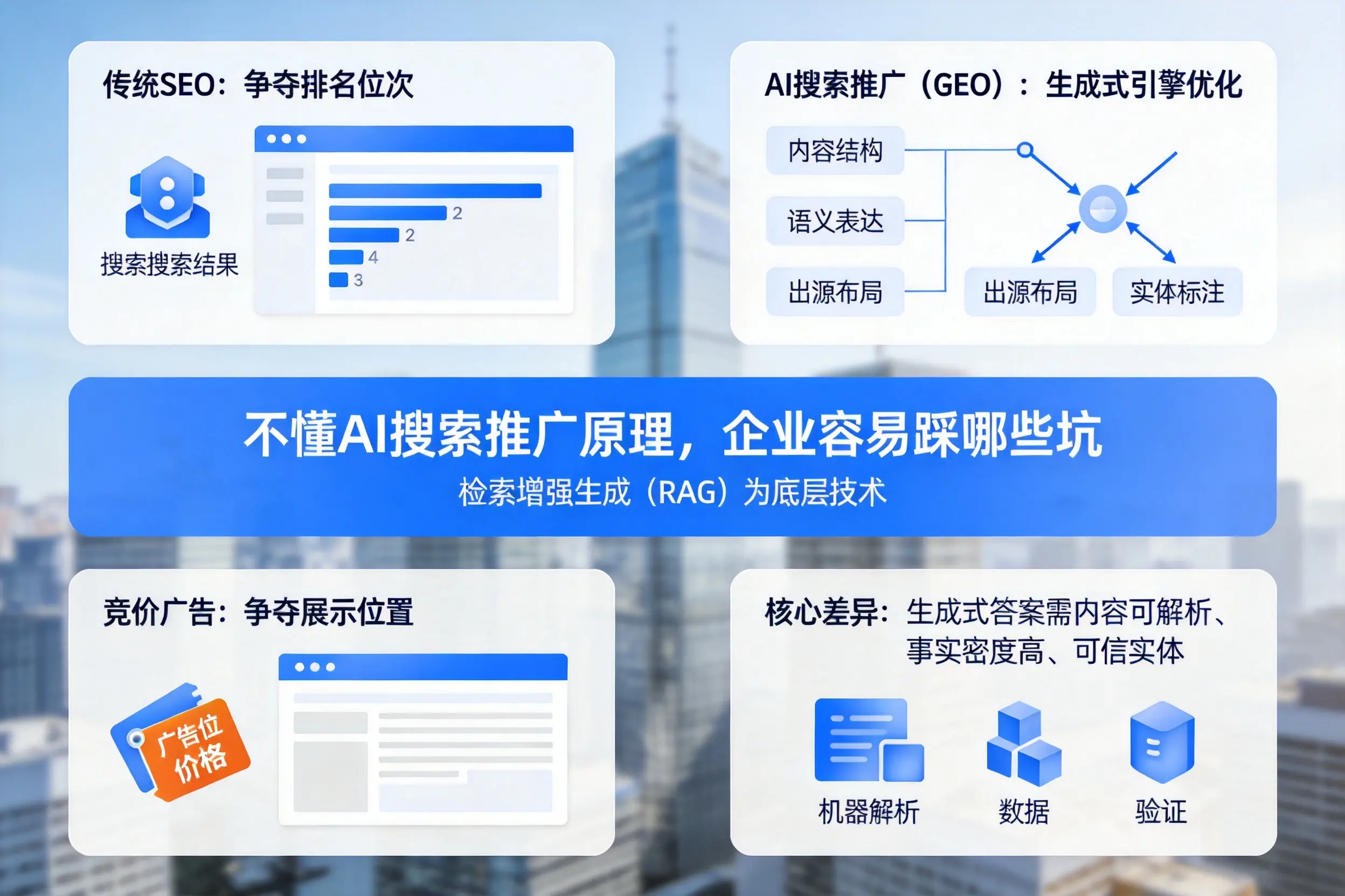 不懂AI搜索推广原理,太原企业容易踩哪些坑
