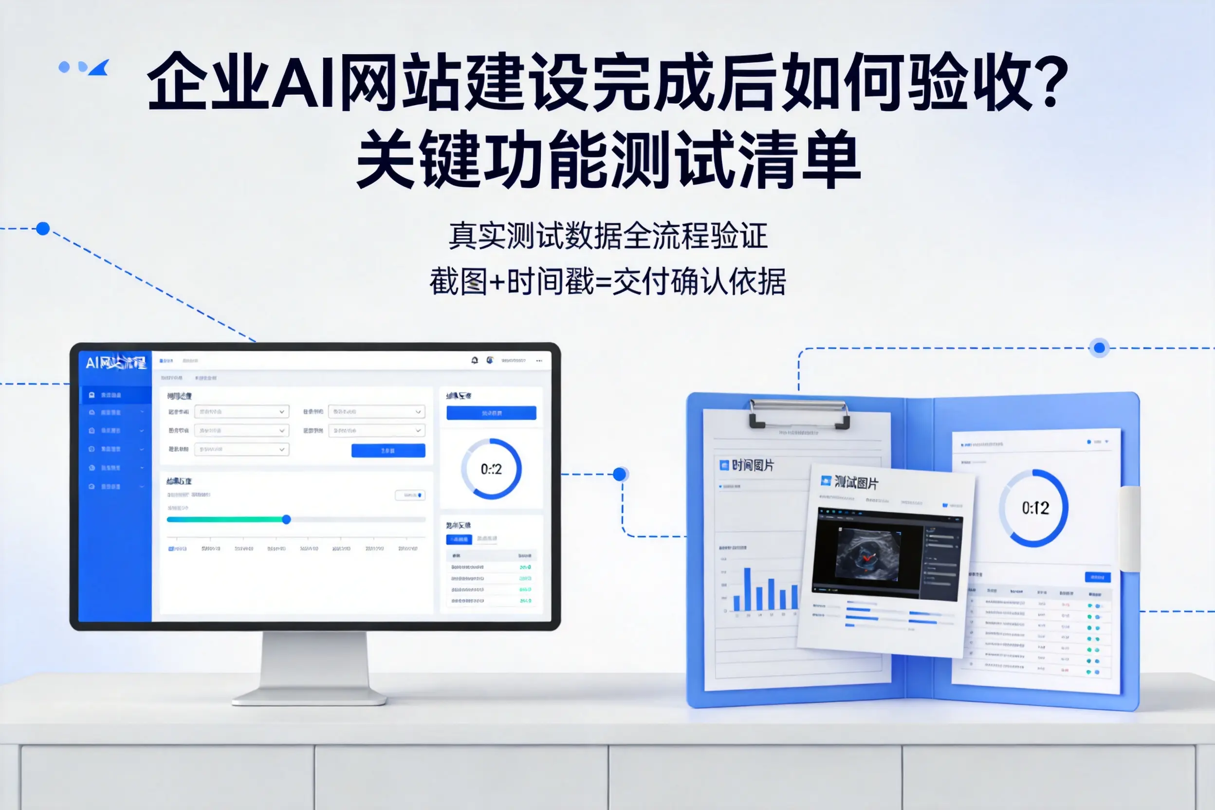 太原企业AI网站建设完成后如何验收？关键功能测试清单