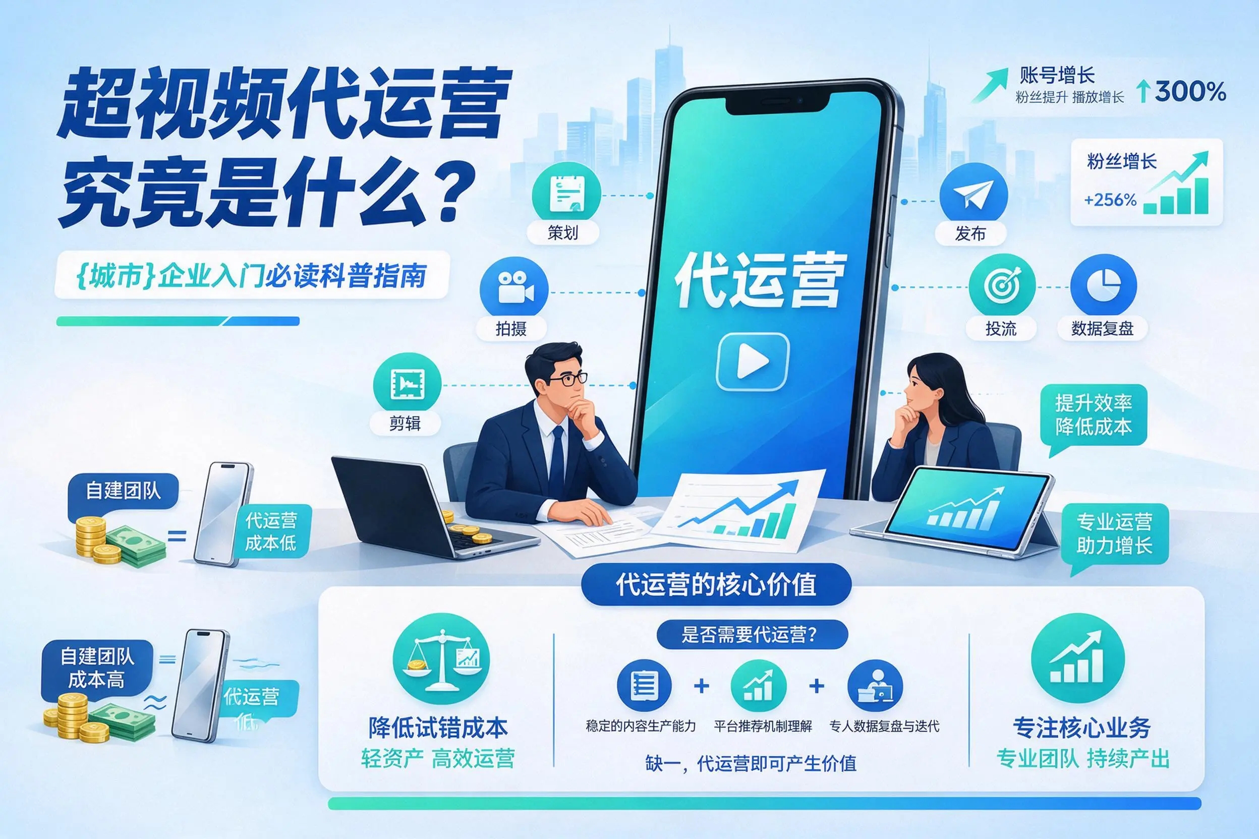 短视频代运营究竟是什么？太原企业入门必读科普指南