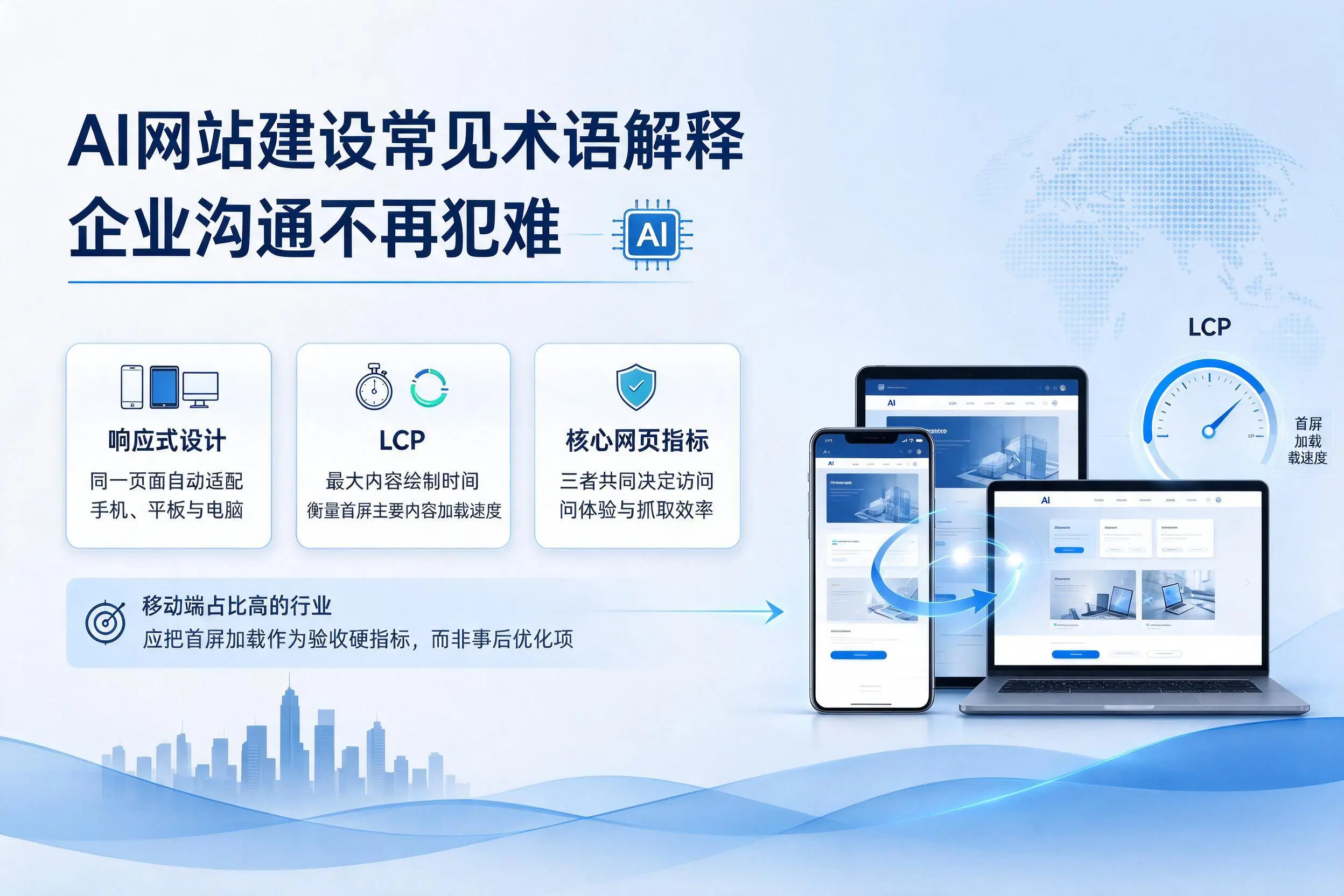 AI网站建设常见术语解释，太原企业沟通不再犯难