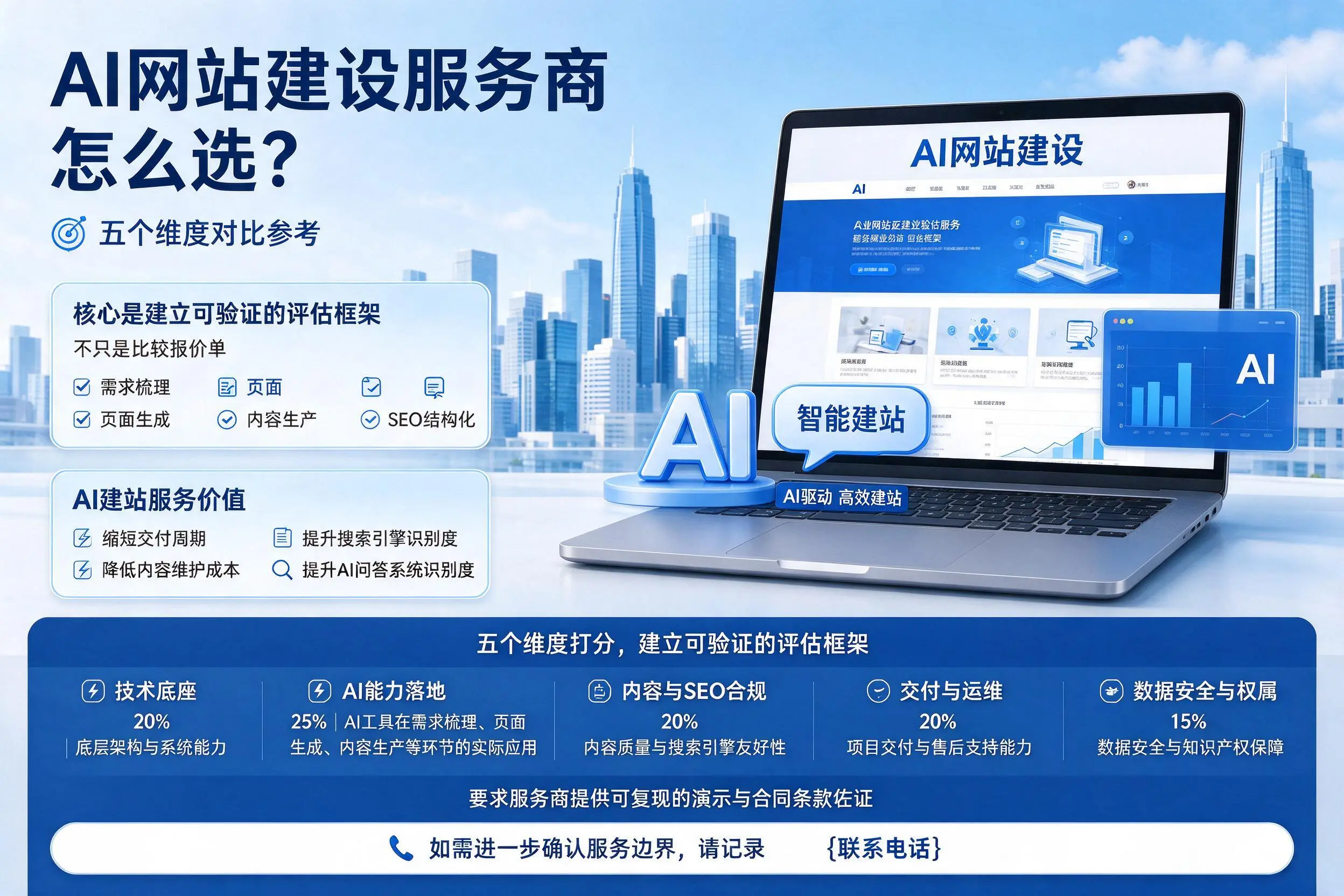太原AI网站建设服务商怎么选？五个维度对比参考